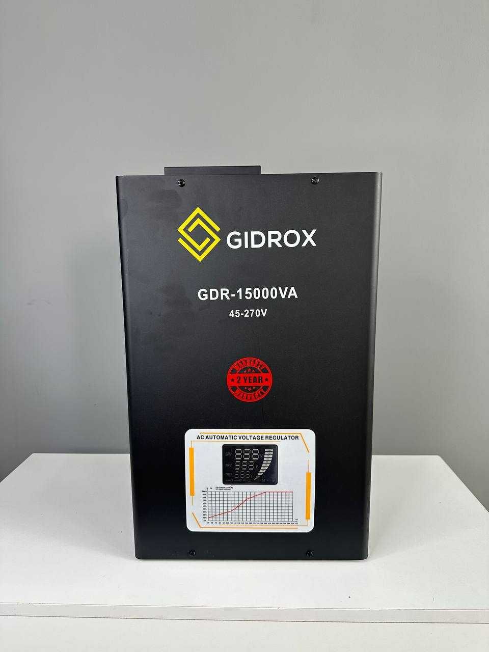 стабилизатор 15 киловатт 45 дан котаради  GIDROX