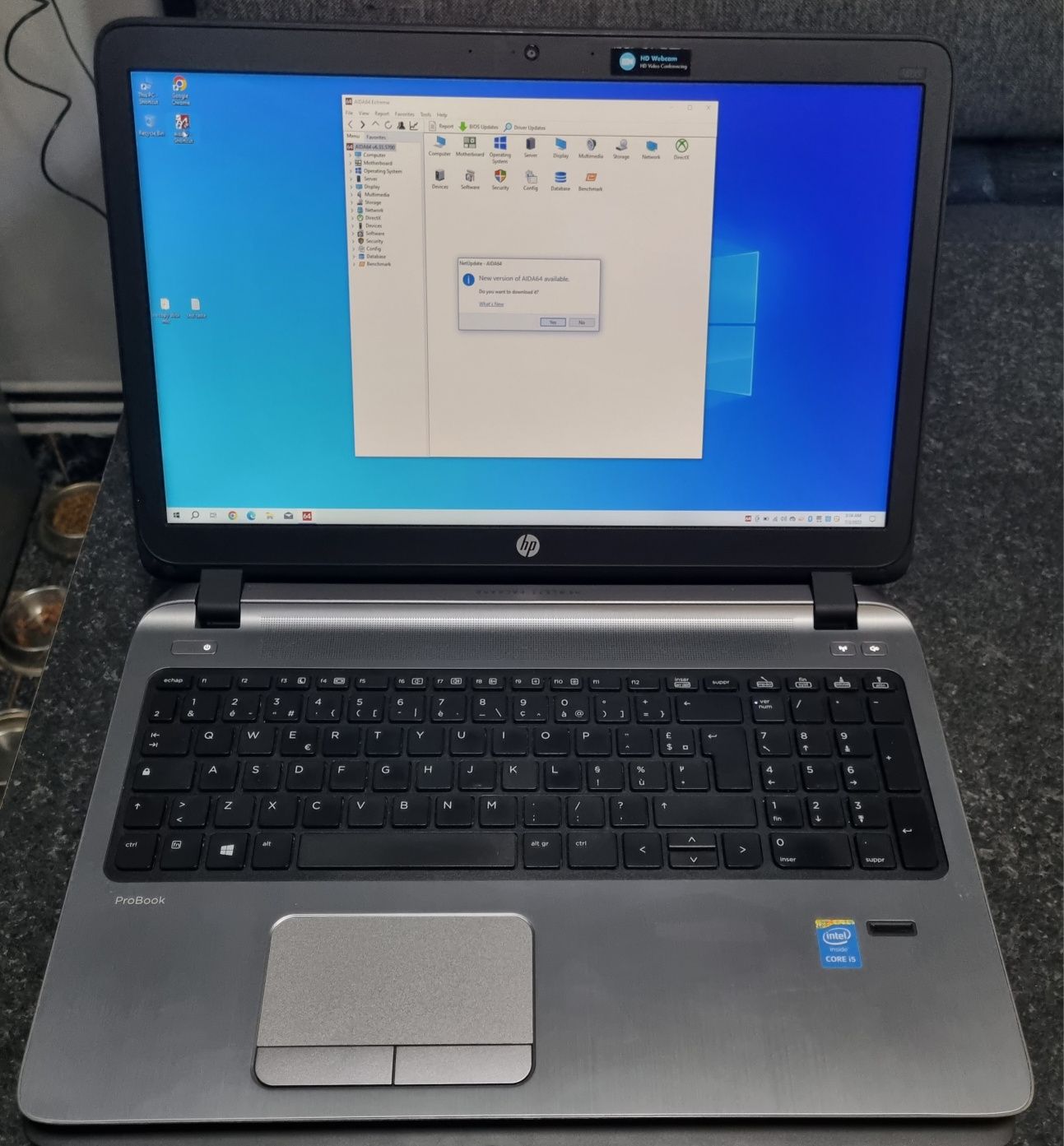 laptop Hp ProBook 450 G2..15.6"FH.5..8 gb.Ssd 250