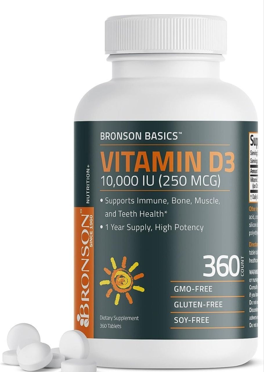 Витамин Д 10 000 vitamin d 360 таб USA