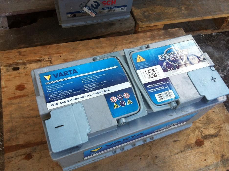 акумулатор 95ач,старт стоп,агм,гелов,варта,гаранция