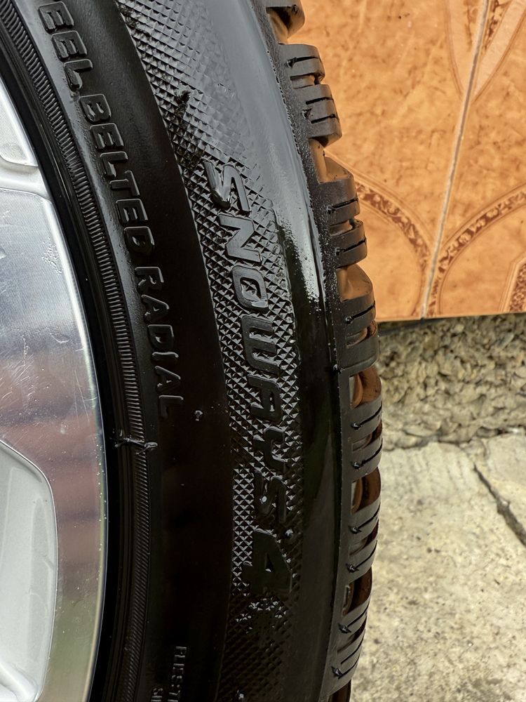 Jante aluminiu cu anvelope Lassa R17 5x112 VW