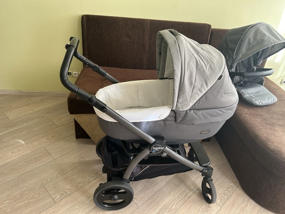 Количка за бебе 3в 1 с леглъце PegPerego