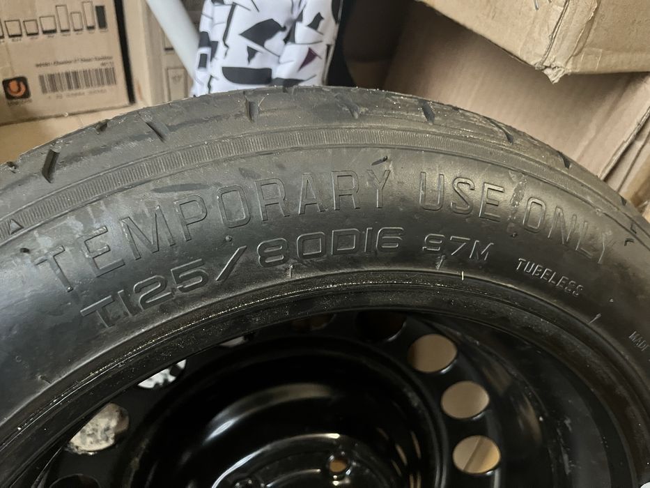 Резервна гума патерица 16’ 125/80