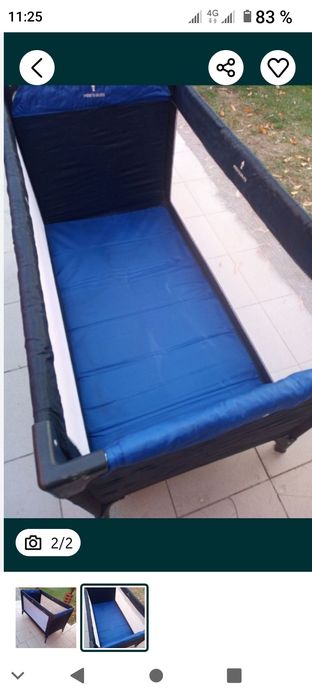 Vând pat pliabil copii