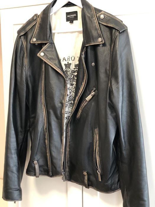 Мъжко яке естествена кожа Bolongaro Trevor