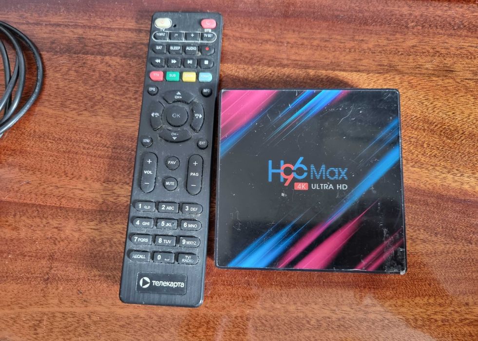 ТВ приставка H96 Max Ultra