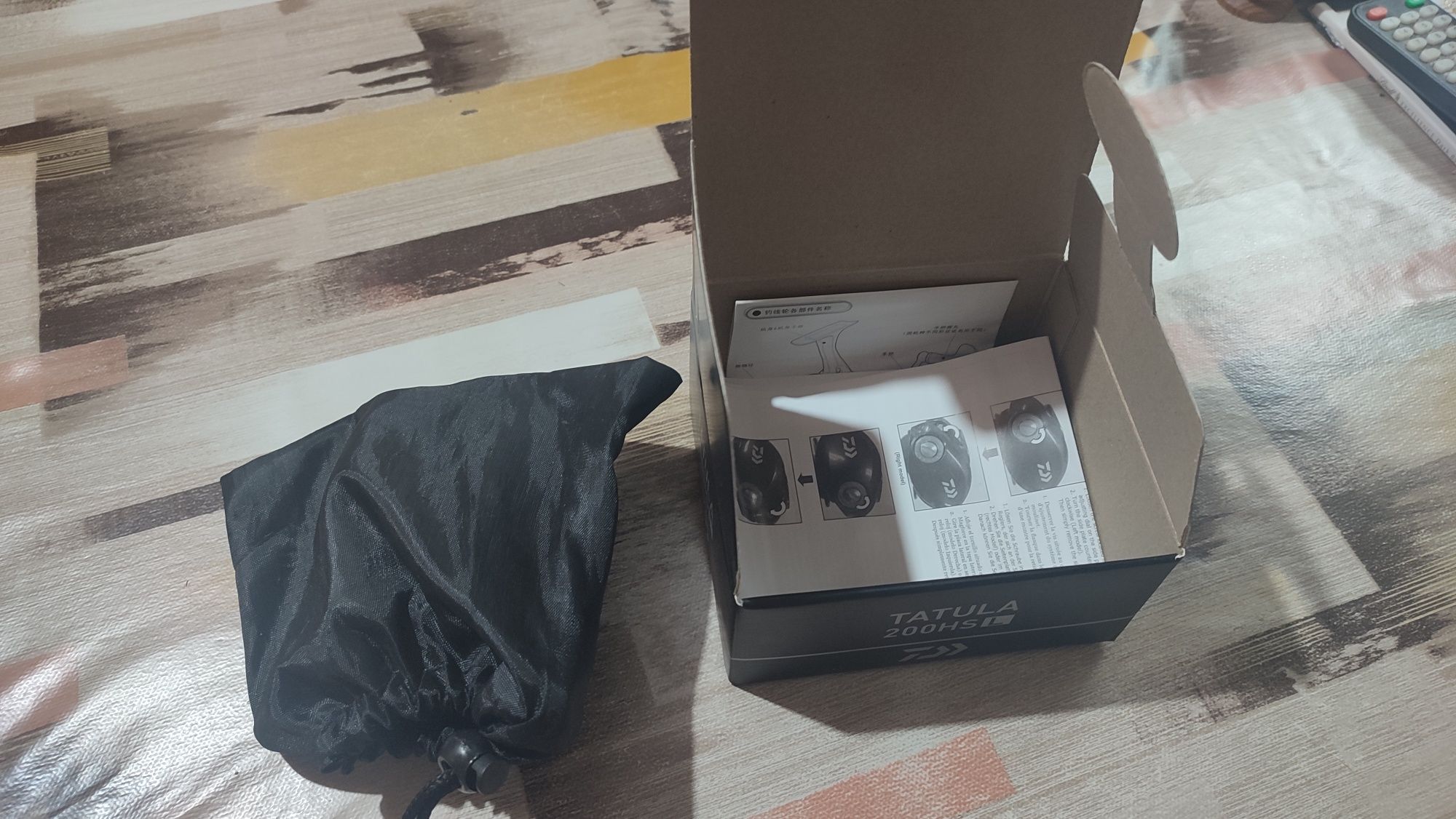 Продавам комплект DAIWA TATULA 200HSL/7,3:1/ и въдица DRAGON JERK 80