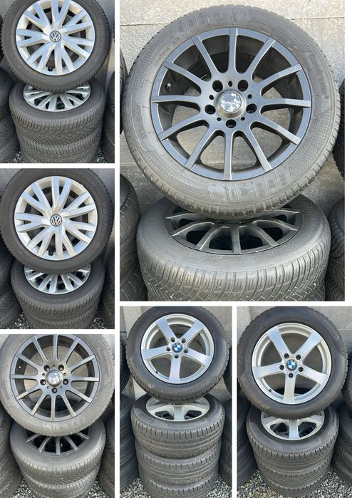 roți cu tot cu jante