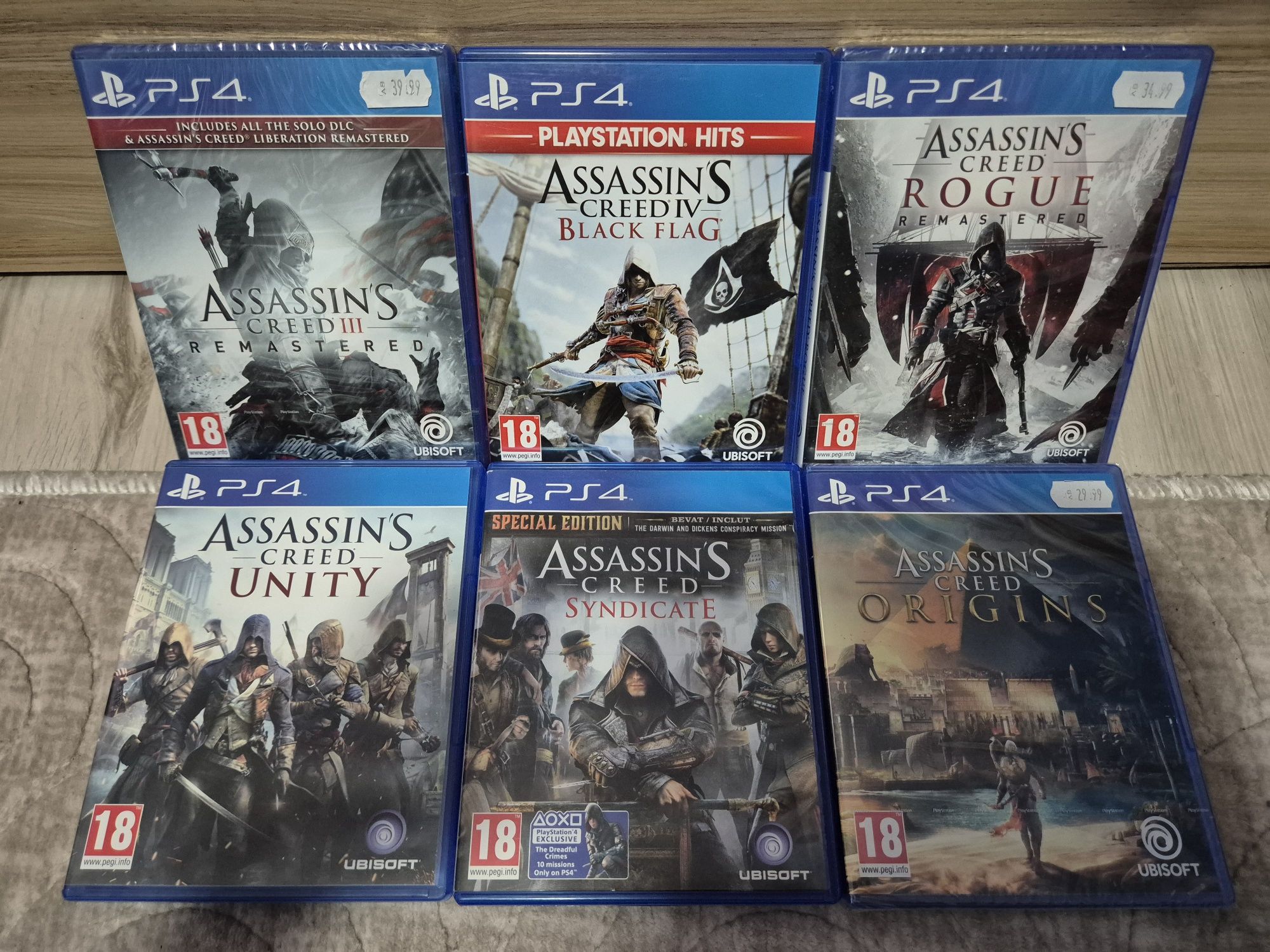 Assasin's Creed игри за PS4