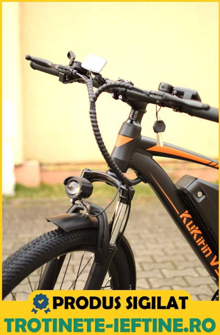 Bicicleta Electrica KuKirin V3: Viteza 40km/h, Autonomie Mare"