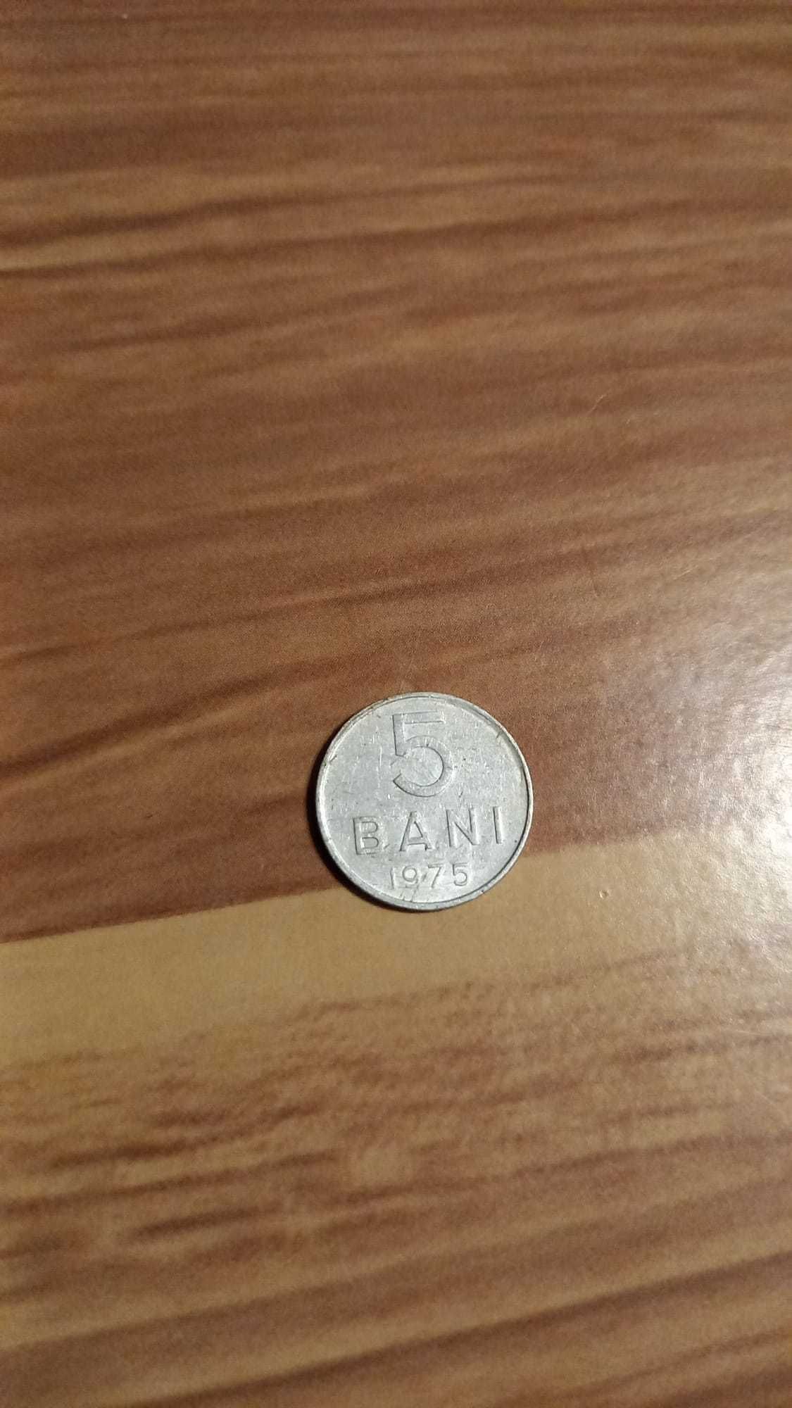 5 bani din 1975 colectie