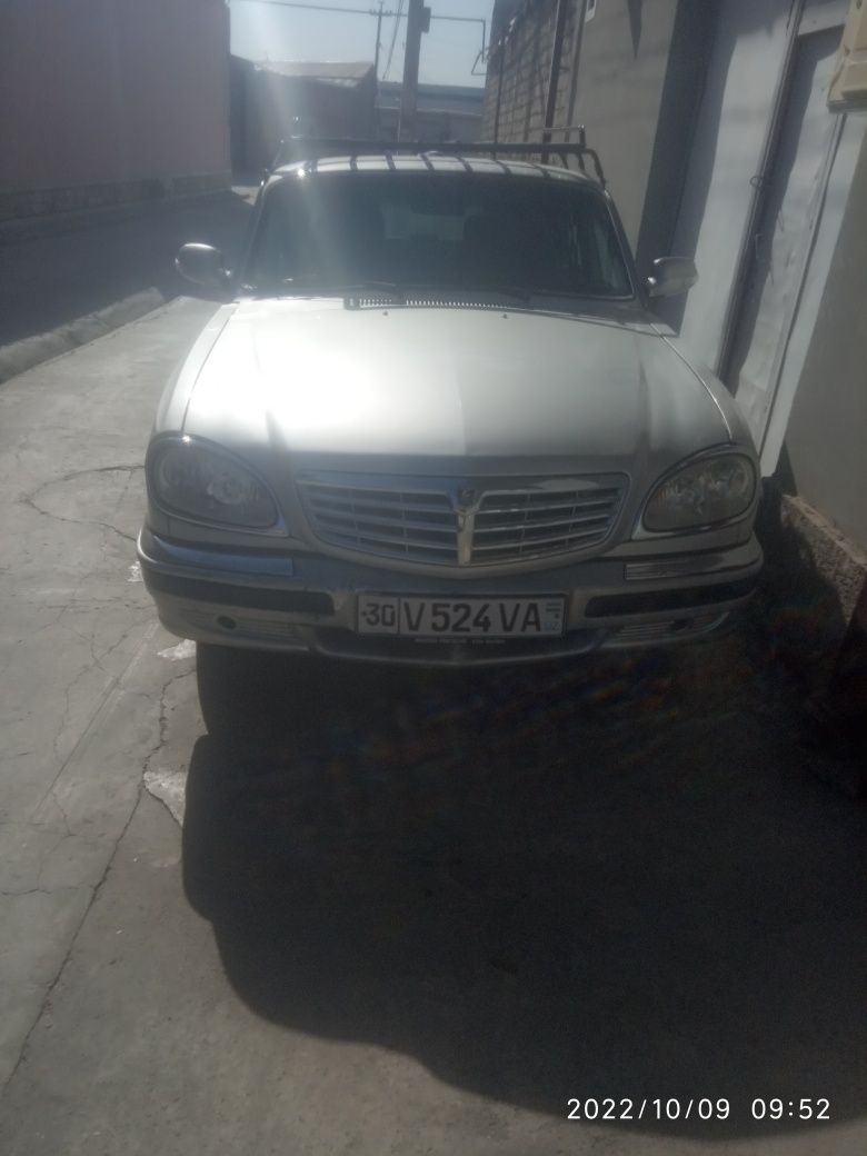 Gaz31105 volga metan100l temir balon