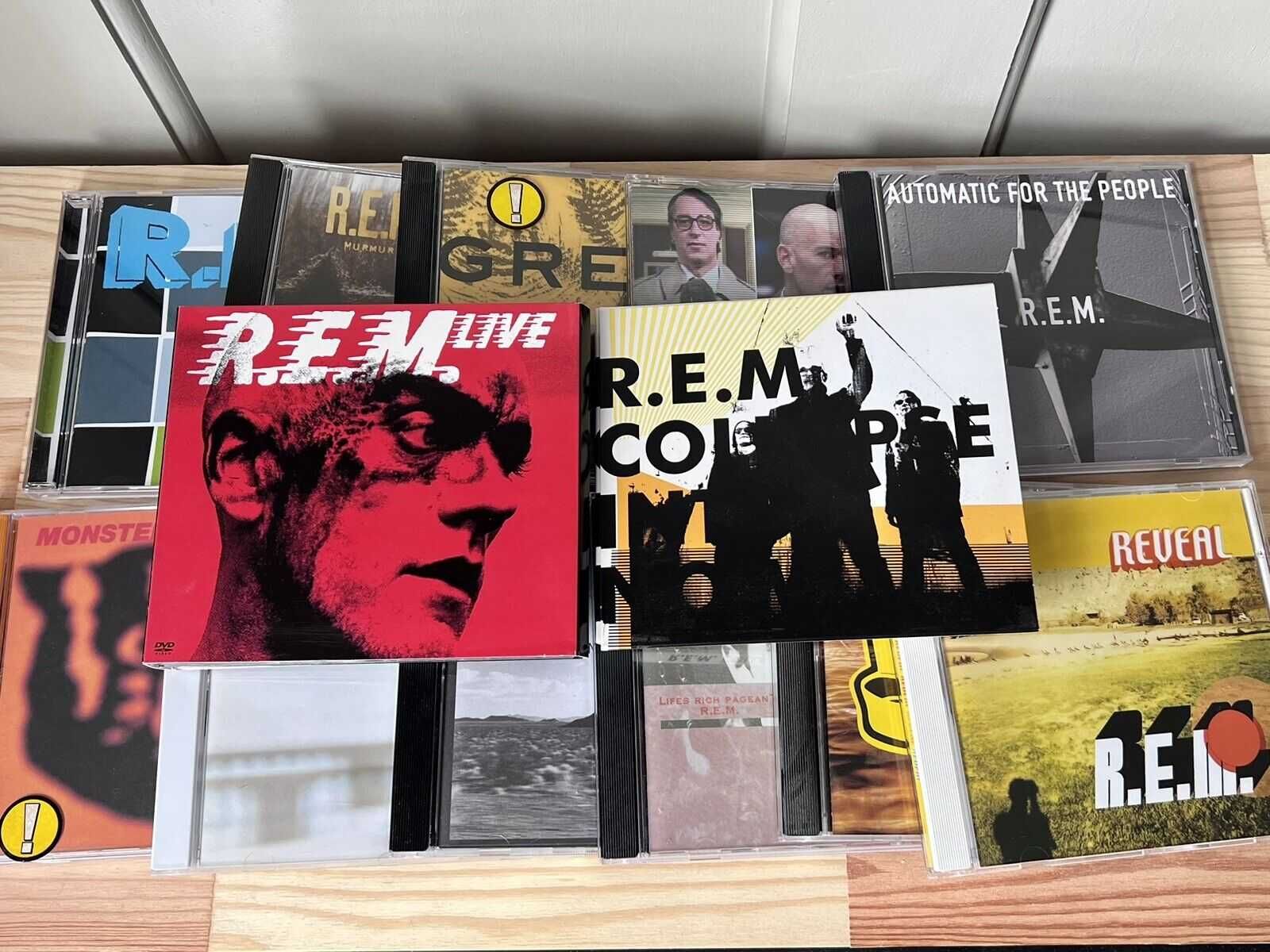 REM - 11 Studio CD Albums, 1 EP, Live Double Album + DVD