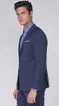 Sacou blazer slim 48 M premium Daniel Hechter lana super 110's navy