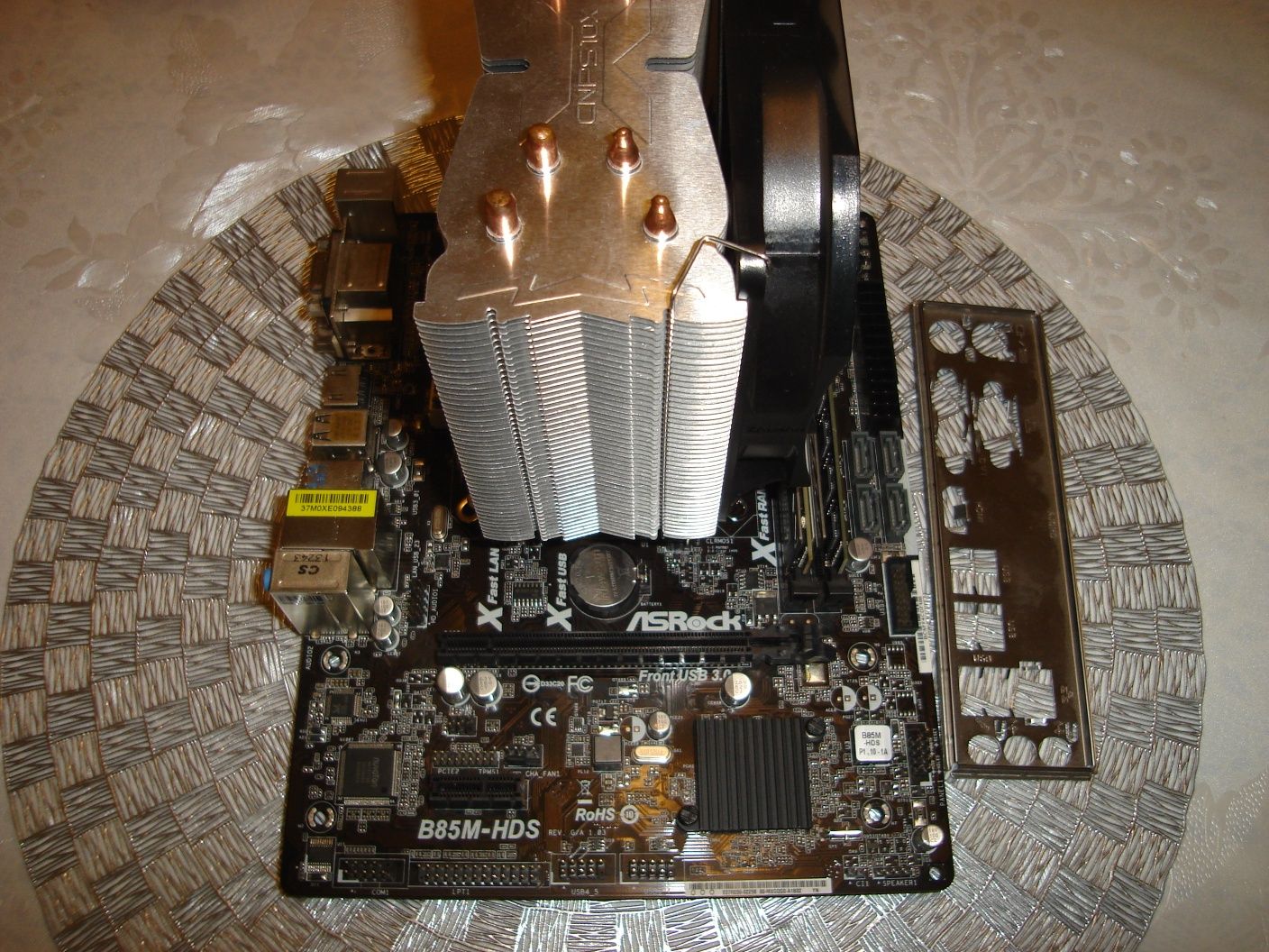 I7 4770k, Asrock b85m, ram 16gb 1600