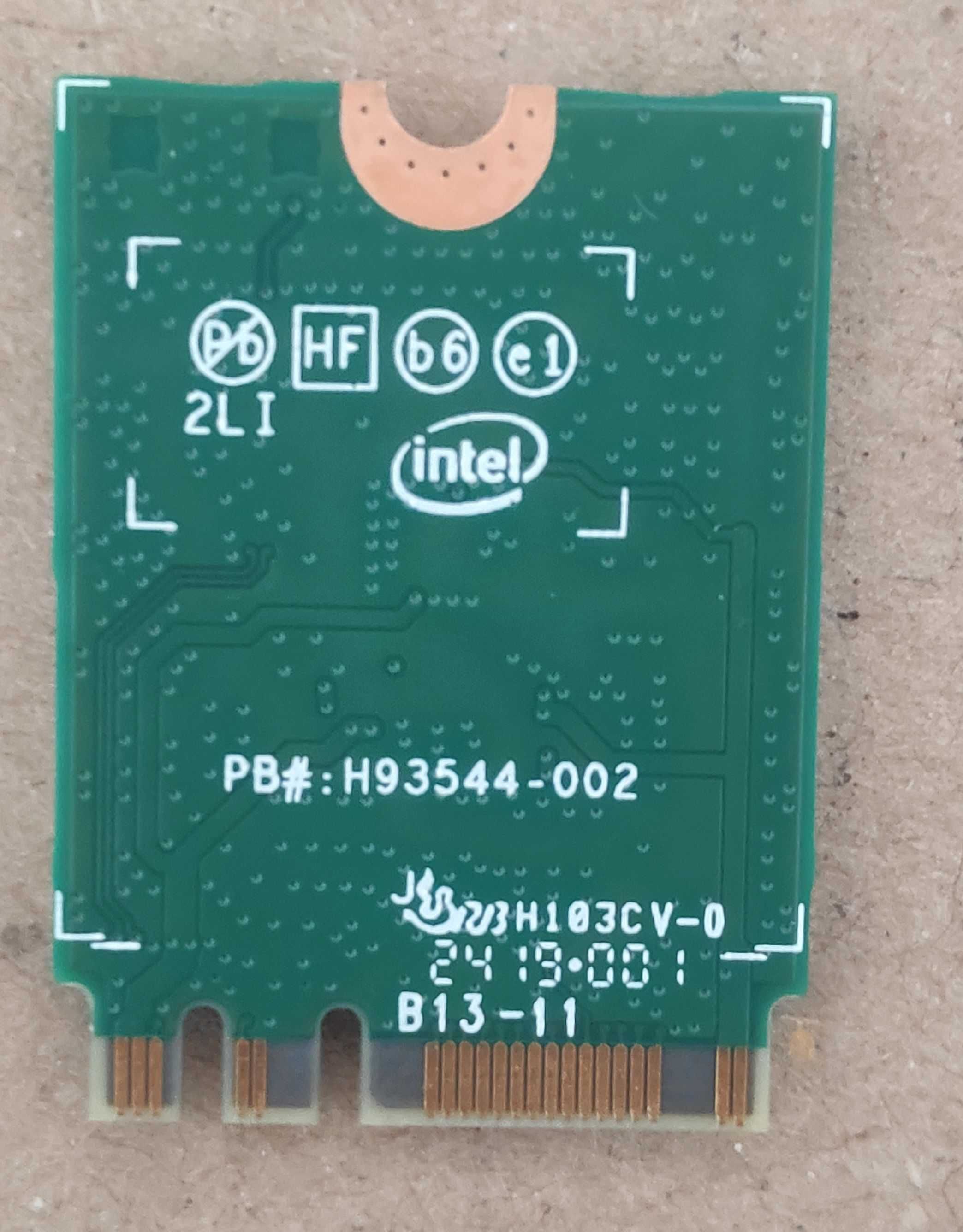 Placa retea Intel Dual Band Wireless-AC 8265NGW