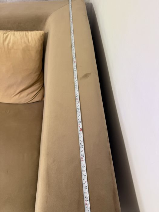 Canapea de catifea 5 metri