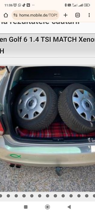 Golf 6,model mach,an fabricație 2012