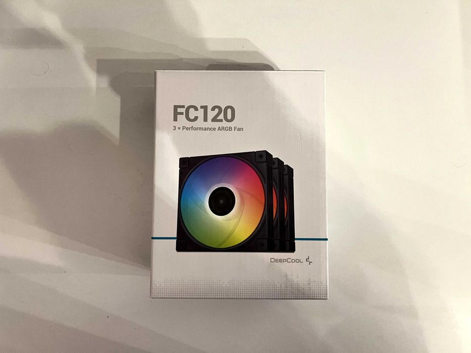 Вентиляторы для корпуса DeepCool FC120 3 x Performance ARGB Fan.