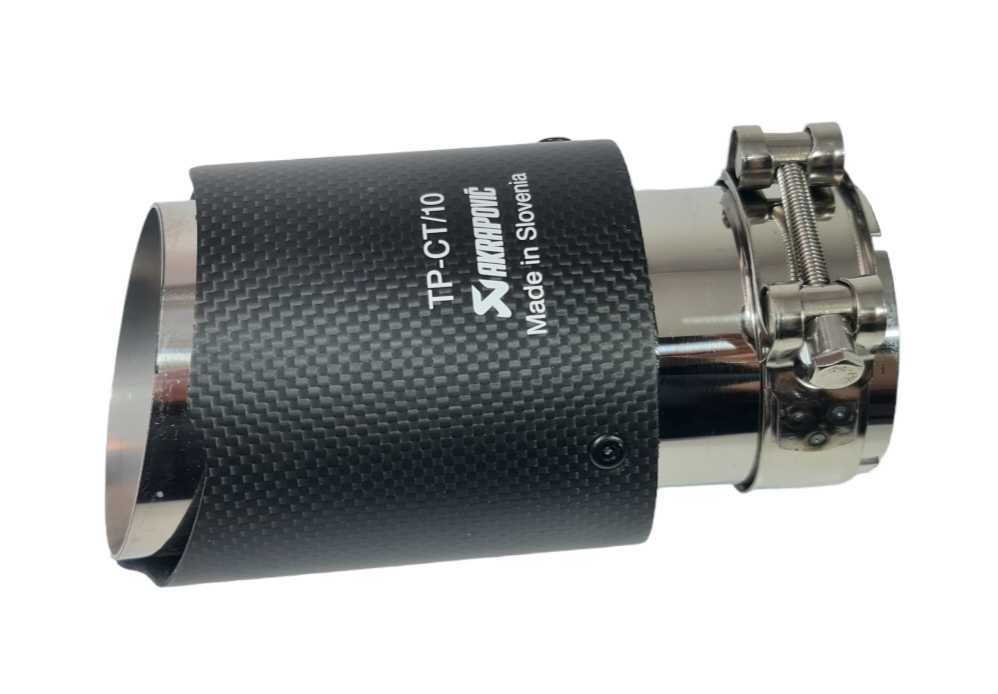 Накрайник За Ауспух Akrapovic Карбон 76мм.,  MADE IN SLOVENIA