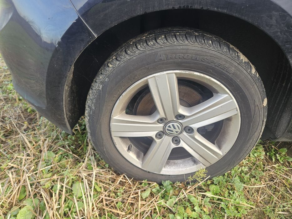 Jante aliaj 5x112 cu anvelope de vara 205/55 R16