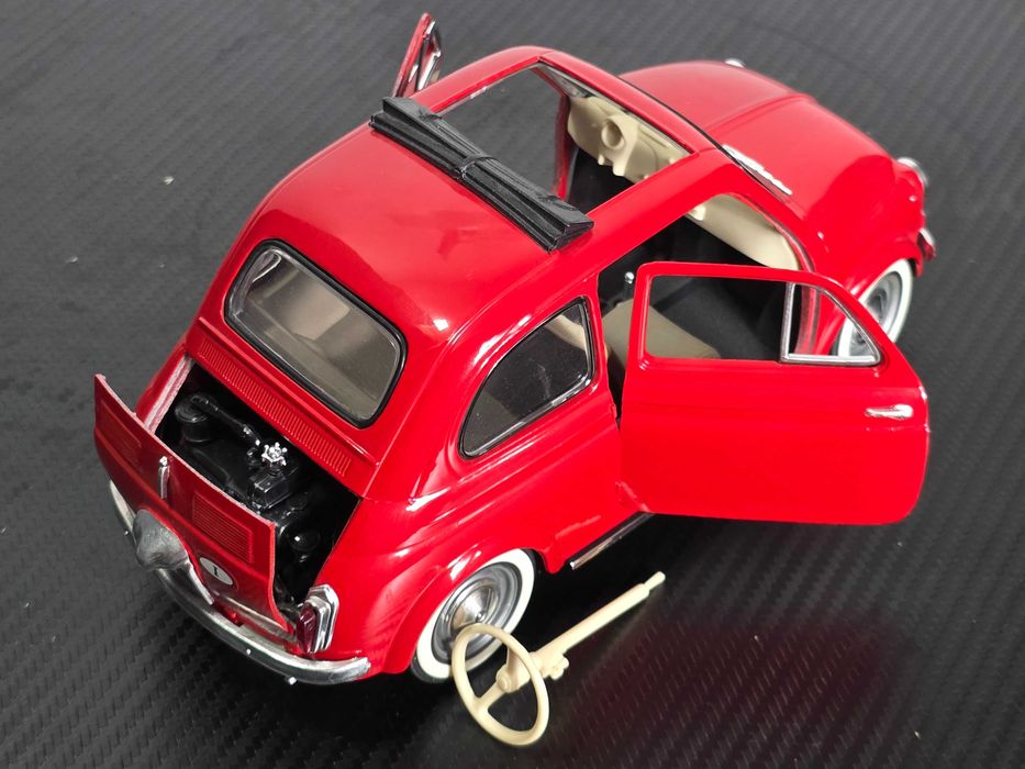 Macheta Auto 1/18 Solido Fiat Nuova 500 1965