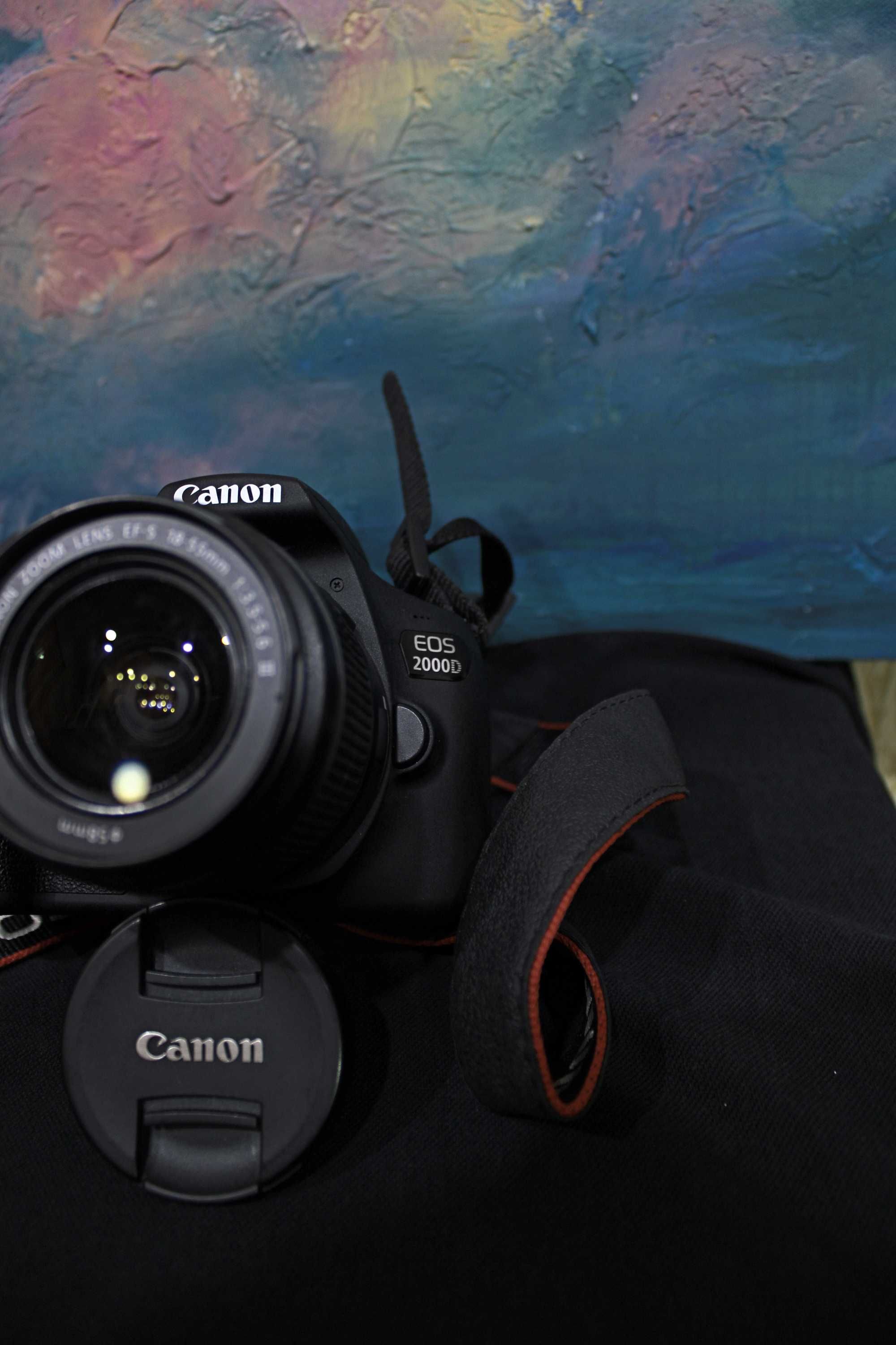 новый Canon D2000 + объектив 18-55mm