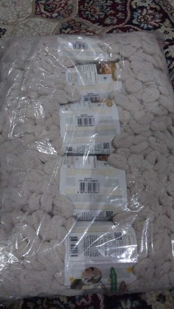 Продам остатки пряжи Alize puffy 20.000 Alize puffy yengi ochilmagan