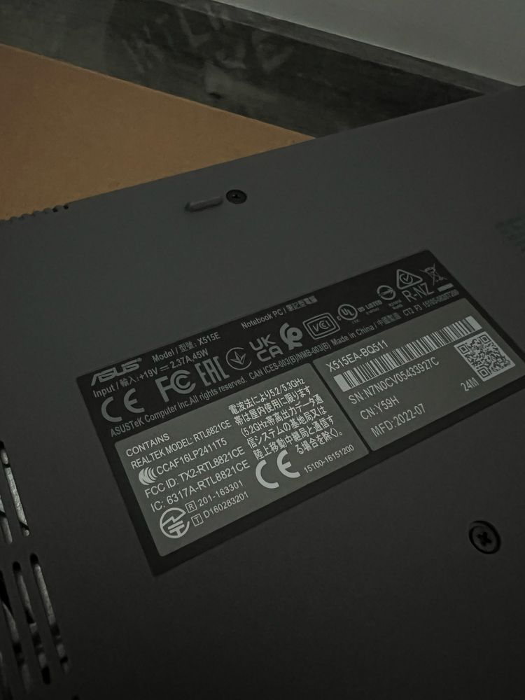 Asus X515EA-BQ511