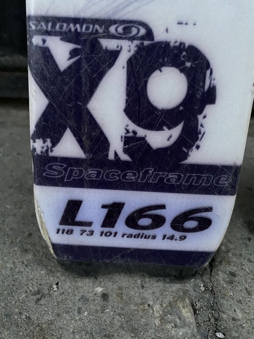 Ски Salomon X9 X-WING 166см