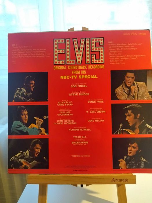 Грамофонни плочи, винил, Elvis Prеsley - LPM 4088 и SRS 558, Doors