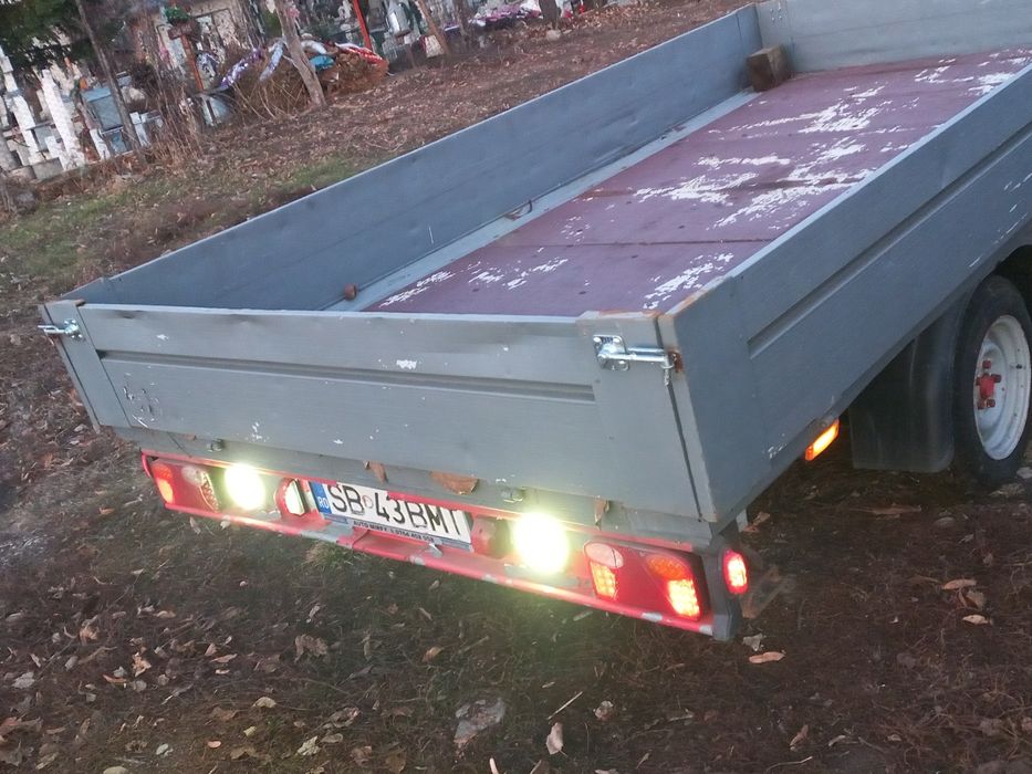 Remorca 2 axe mmta 2500 kg