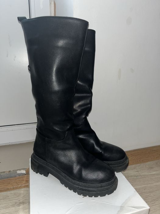 Зимнии обувь длинный