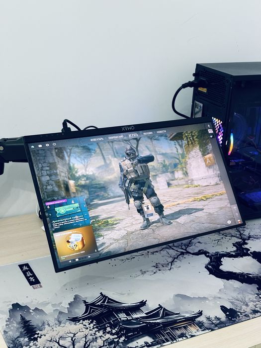 Игровой пк + монитор