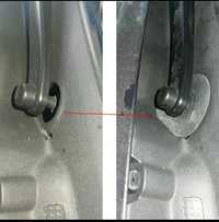 Protecție silicon pentru orificiu brat ștergător auto.