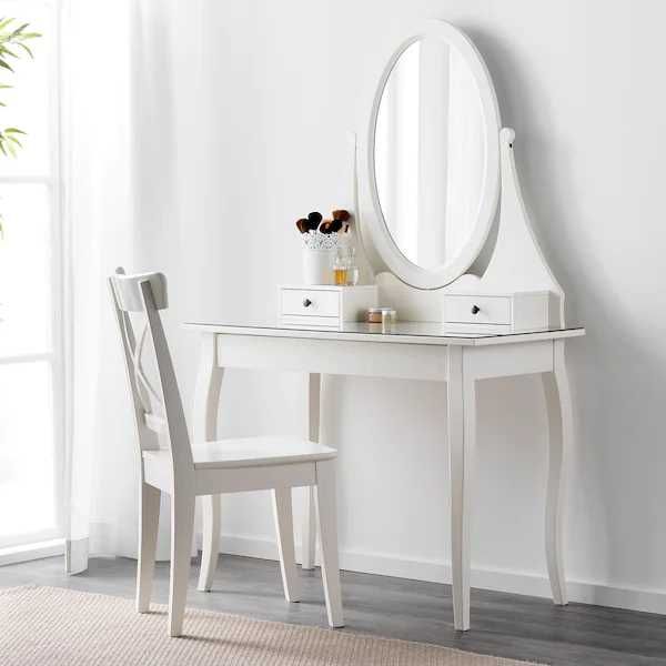 Ikea Hemnes Masuta/masa/birou toaleta+oglinda NOUA SIGILATA