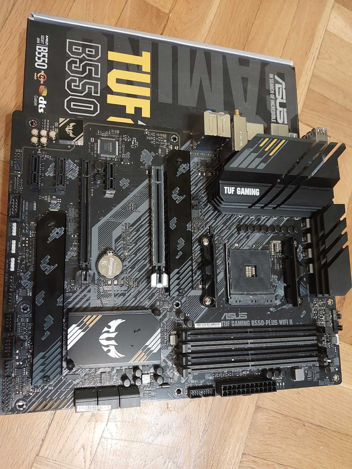 AMD Ryzen 7 5800X + Asus TUF B550-Plus Wi-Fi, AM4