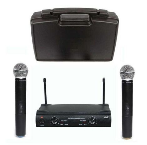 Set 2 microfoane profesionale wireless Shure SM58 valiza inclusa