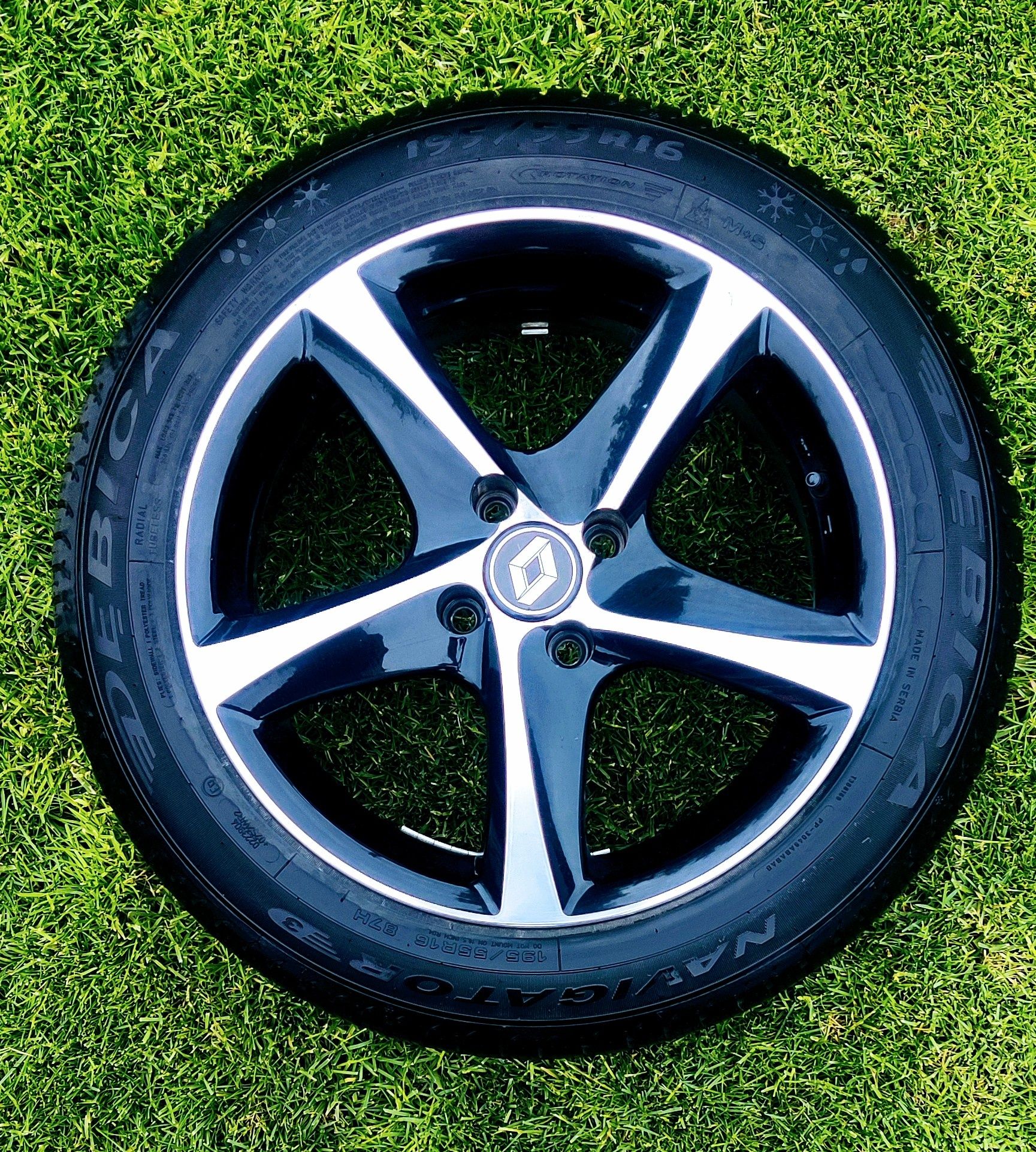 Jante aliaj 16 inch, Anvelope