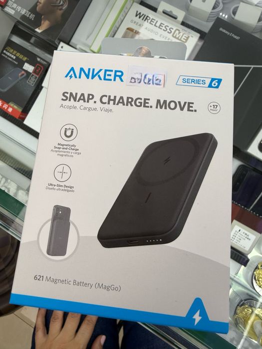 магнитный Power Bank 5000mAh