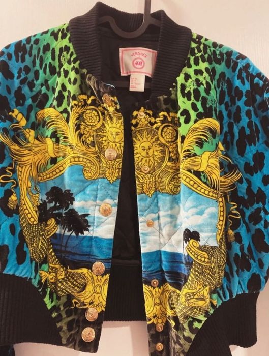 Jachetă damă VERSACE For H&M de catifea 100% originală mărimea S