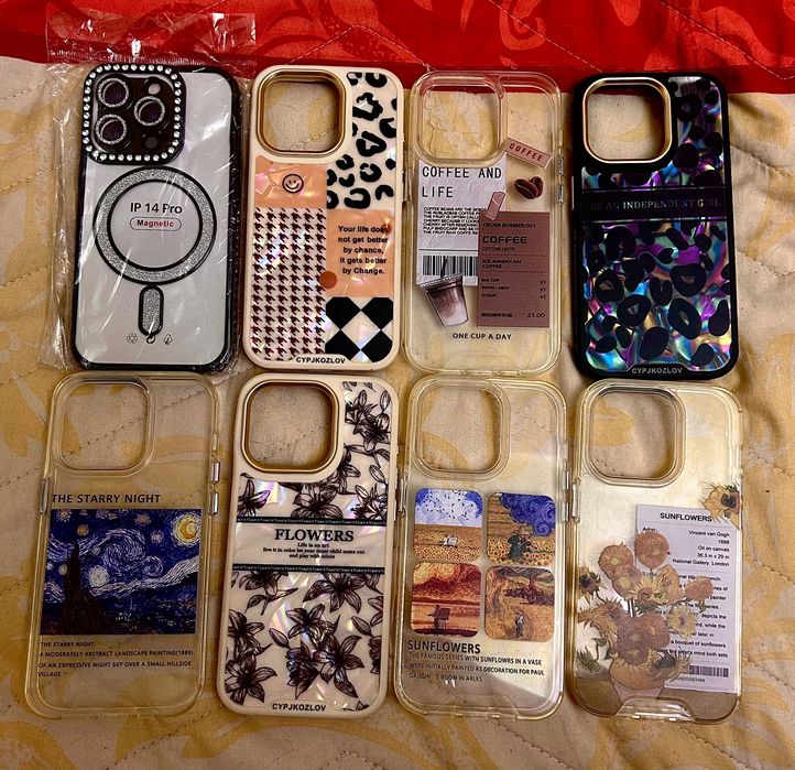 Чехлы на айфоны 14 и 16 Pro