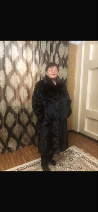 Натуральная Норковая шуба цельнопокроенная