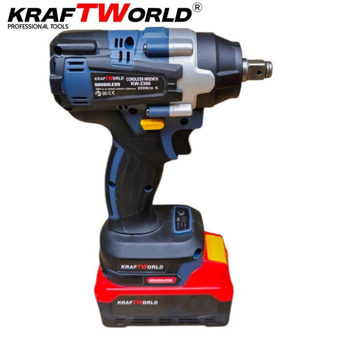 Акумулаторен Ударен Гайковерт 24V 4Ah – 850Nm + Куфар и 35 Части!