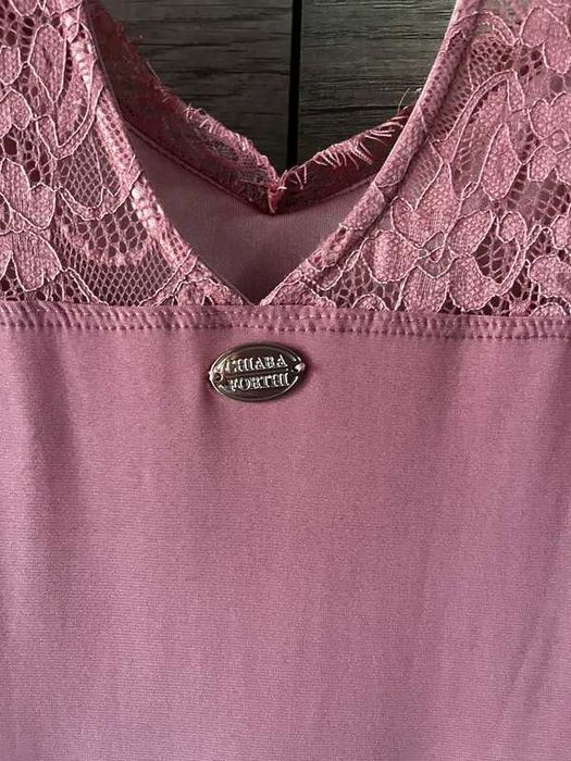 Rochie eleganta, roz pal, chiara forthi milano