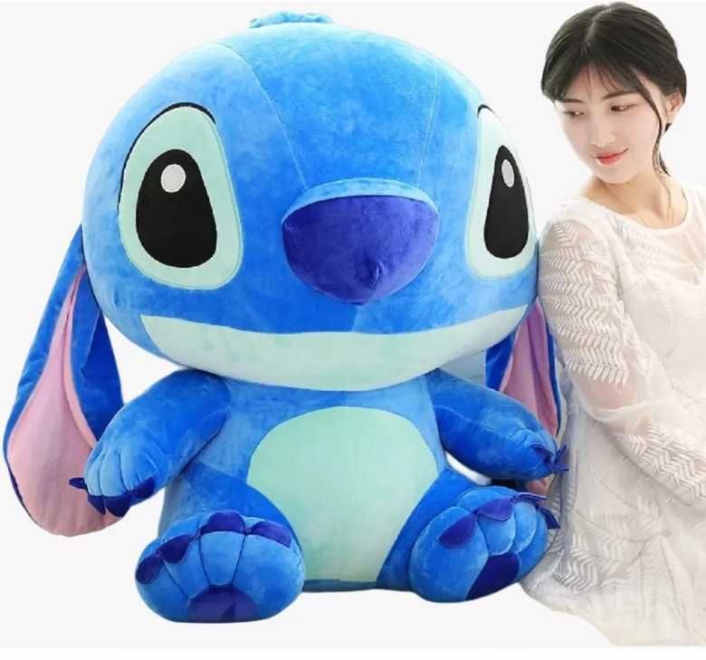 Огромни Stich & Lilo играчка 105см ,син стич,розов стич,лило