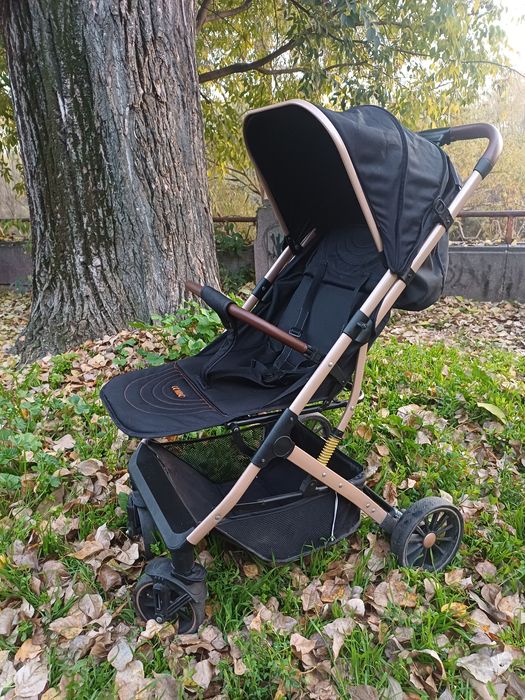 Детска лятна количка CHIPOLINO COMBO АБАНОС + аксесоари и подарък