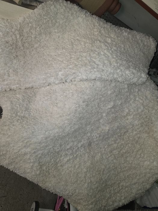 Covor pufos 2 bucăți