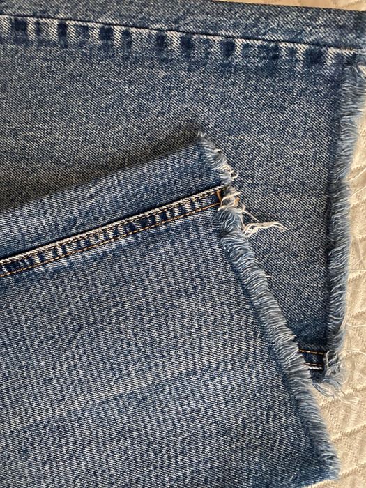 Дамски сини дънки