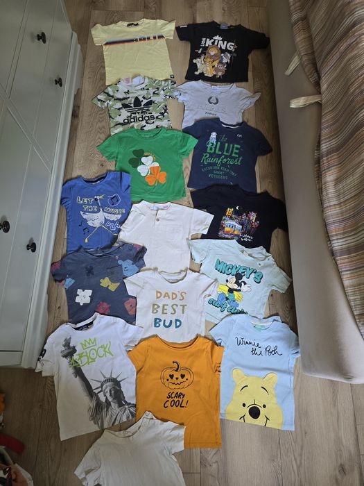 Lot tricouri Zara/H&M/Reserved 86-98 cm